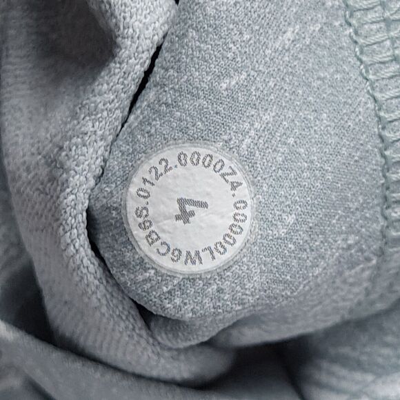 Lululemon Swift Speed Tights Womens 4 Blue White High Rise Pockets Crop Jacquard - Picture 16 of 16